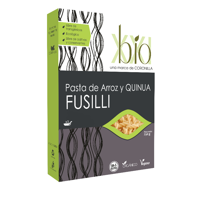 051- FUSILLI de quinua y arroz (250 grs.)  Main Image